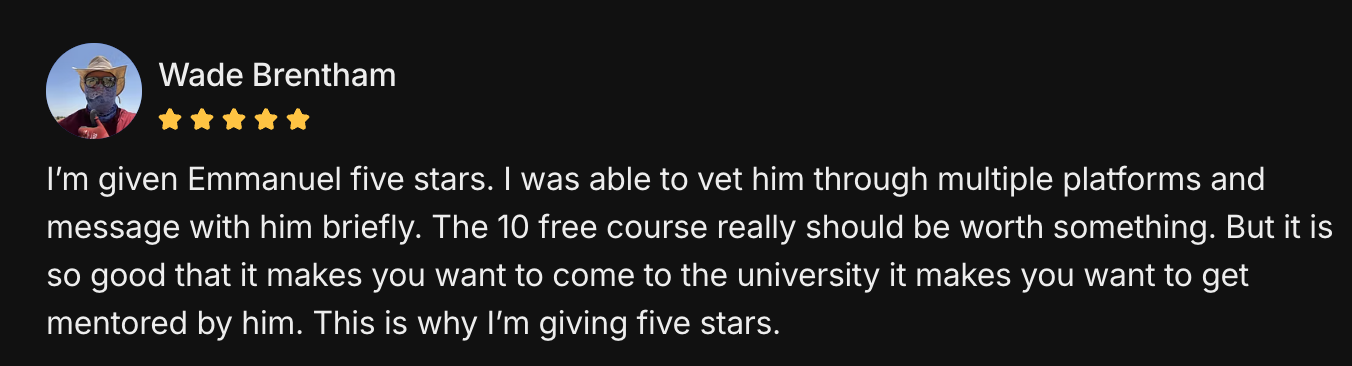 Student review 18